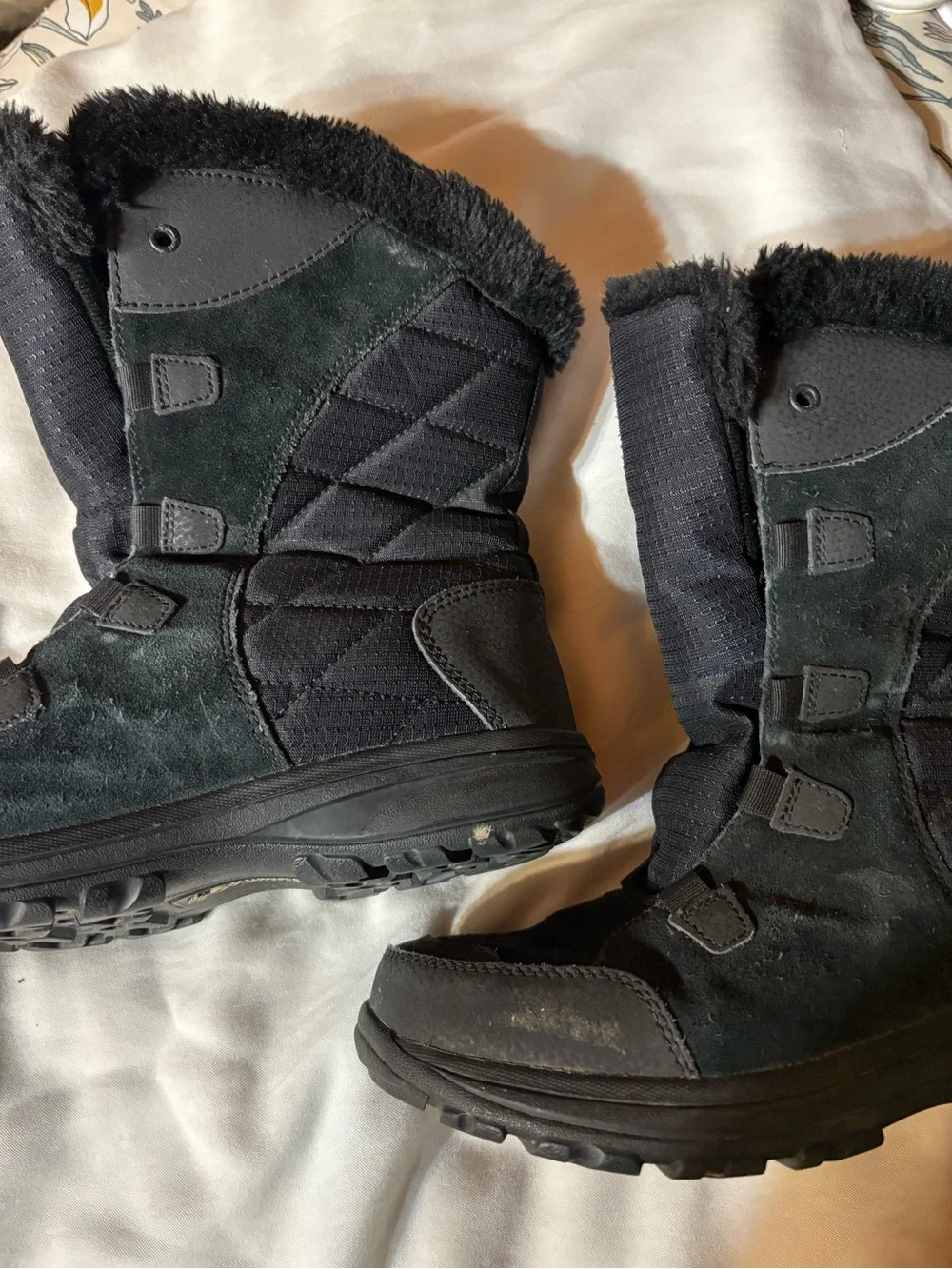 Columbia Black Women's Insulated Winter Boots